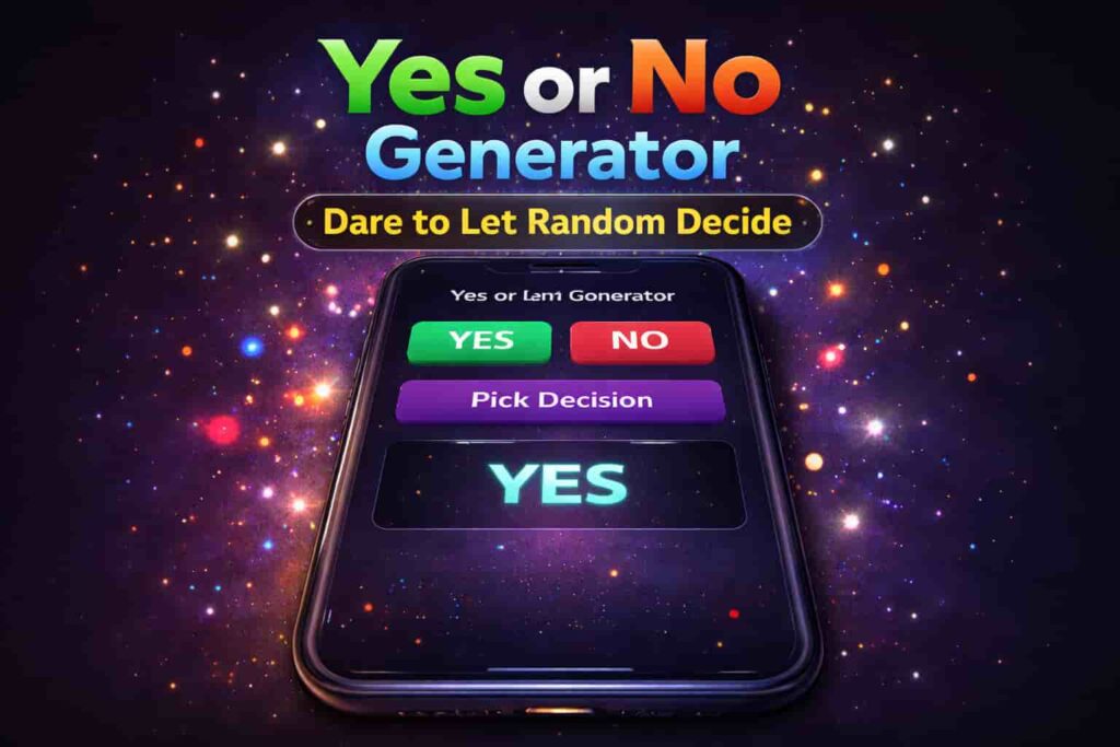 yes or no generator decision tool
