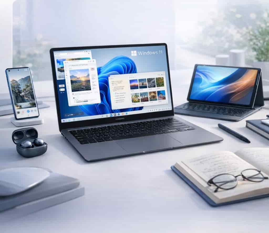 갤럭시 북 프로 활용 이미지