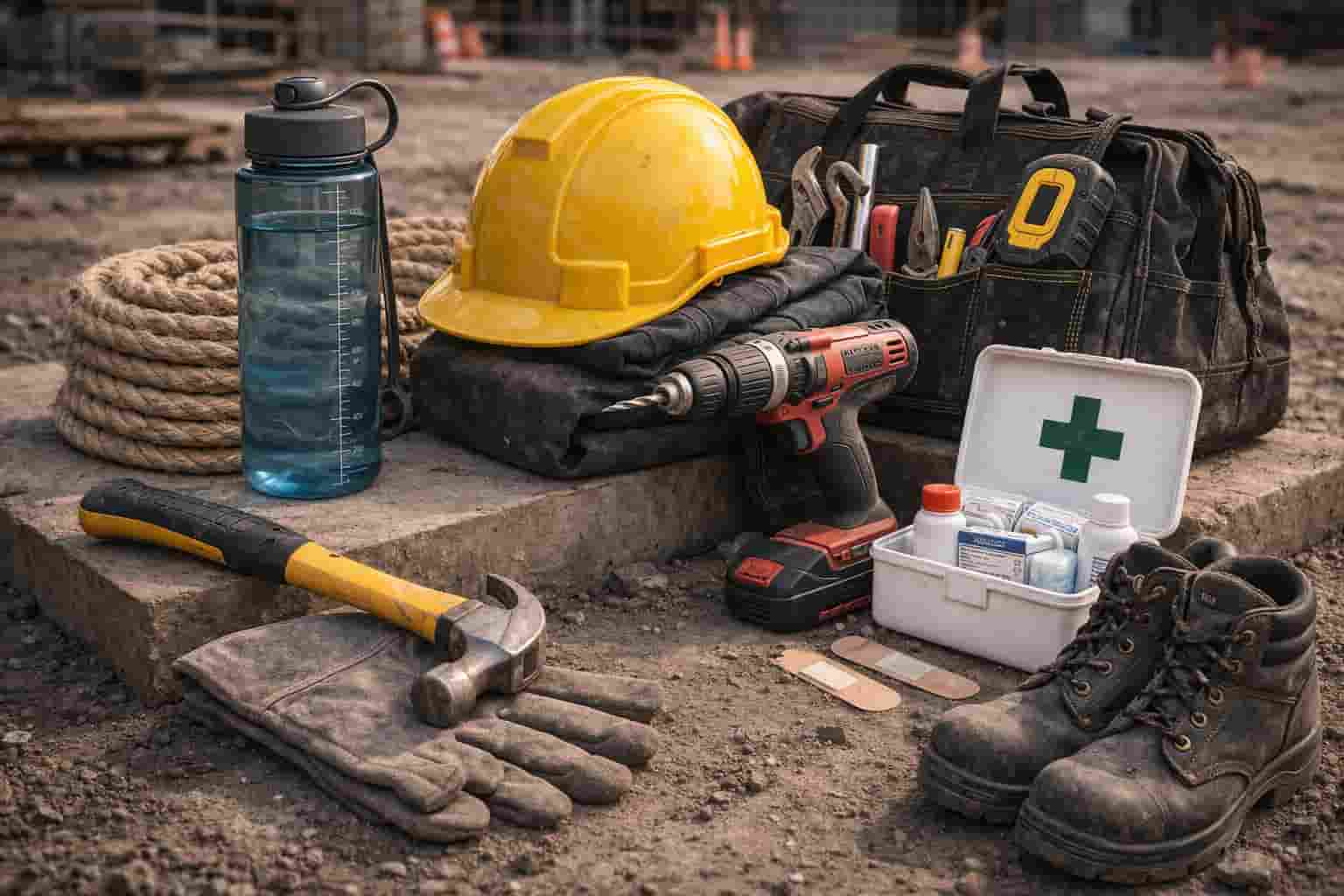 건설현장 용품 리스트 이미지